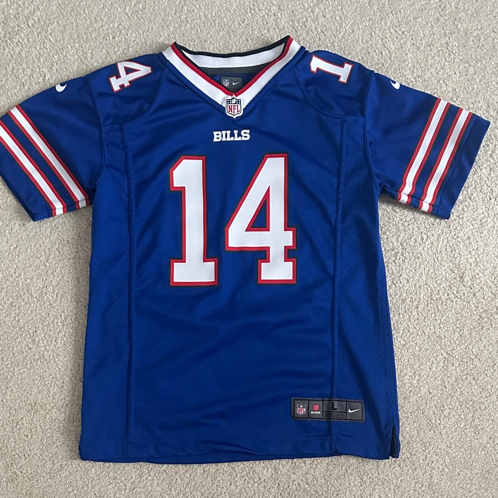 Nike Kids Blue and Red Football Jersey